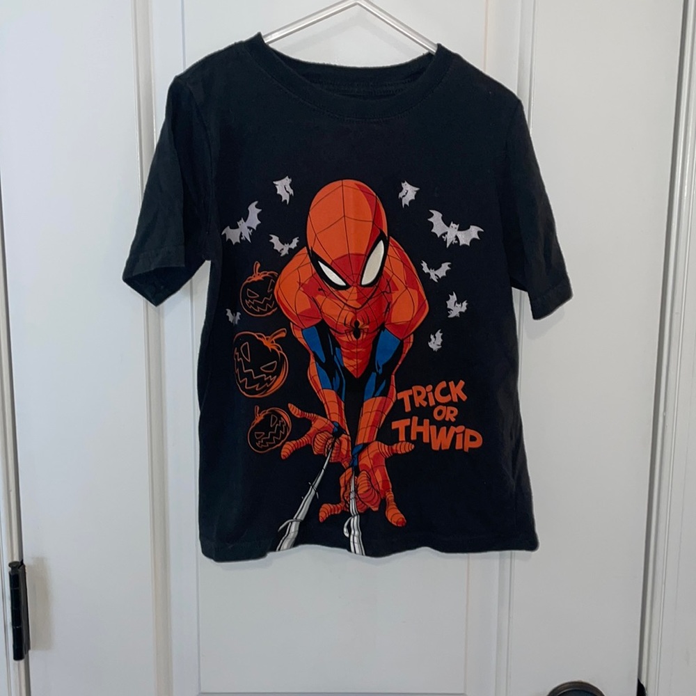 Boy’s Halloween Marvel Spider-Man Shirt